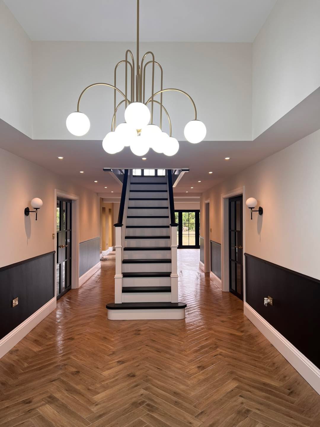 A grand entrance hall left immaculate by Fresh Daisy Cleaning
